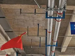 红岗管廊支架的安装方法